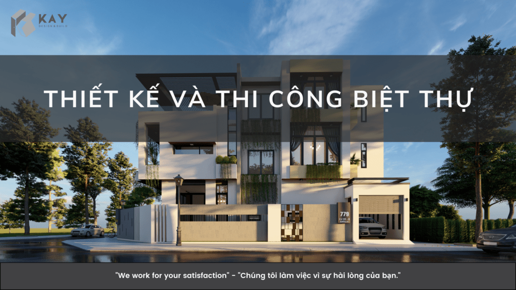 THIẾT KẾ VÀ THI CÔNG BIỆT THỰ