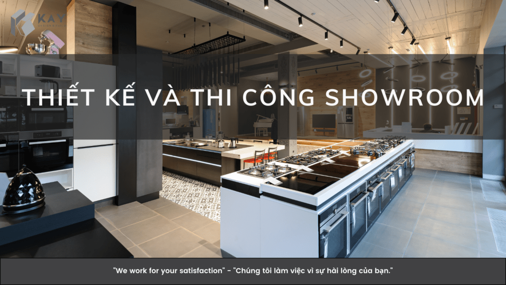 THIẾT KẾ VÀ THI CÔNG SHOWROOM