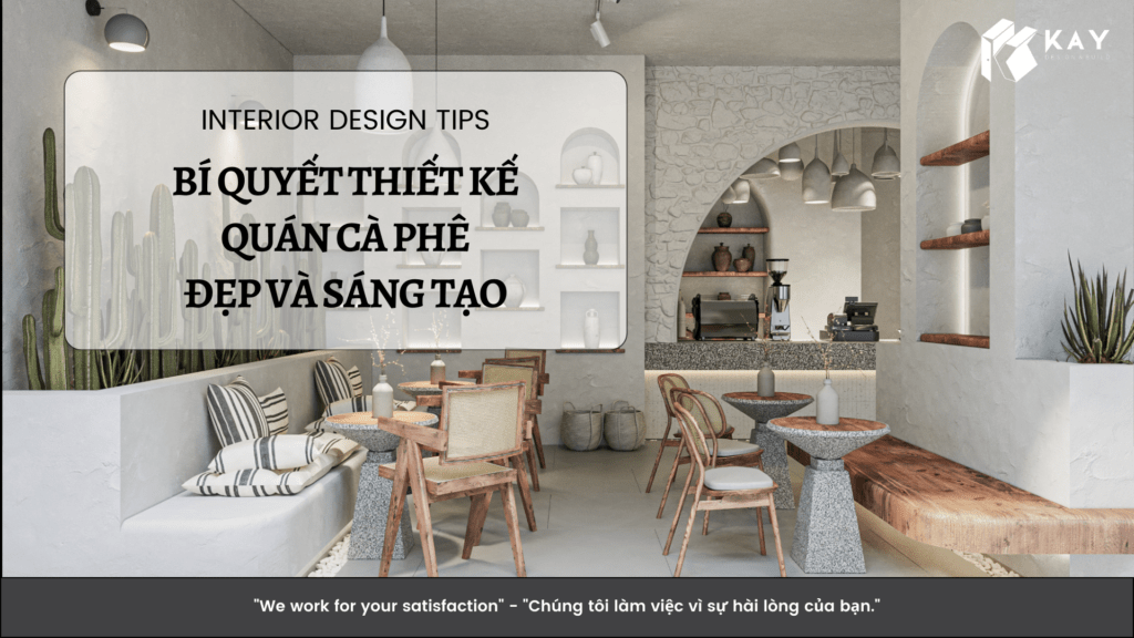 BÍ QUYẾT THIẾT KẾ QUÁN CÀ PHÊ ĐẸP VÀ SÁNG TẠO