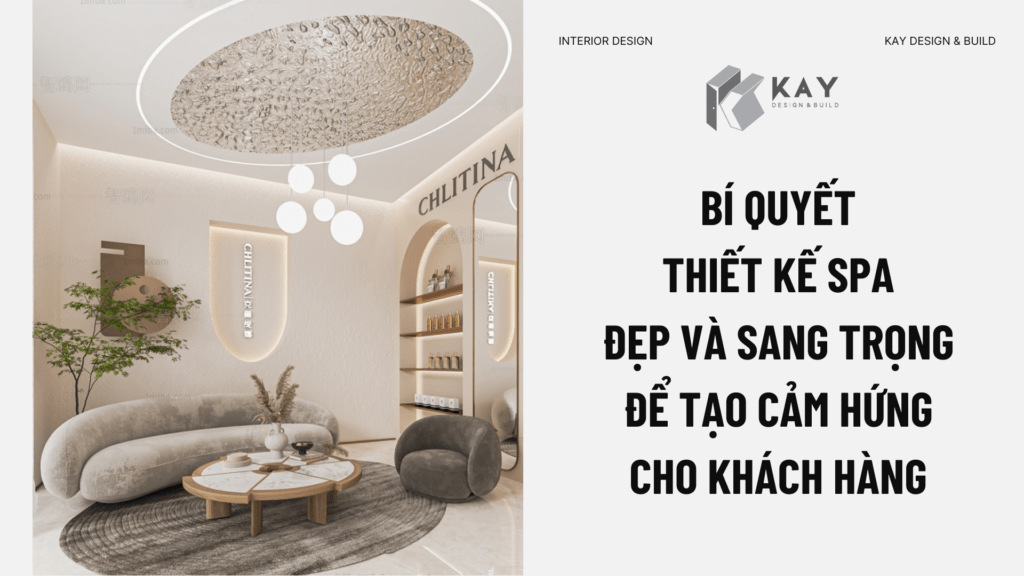 BÍ QUYẾT THIẾT KẾ SPA ĐẸP VÀ SANG TRỌNG ĐỂ TẠO CẢM HỨNG CHO KHÁCH HÀNG