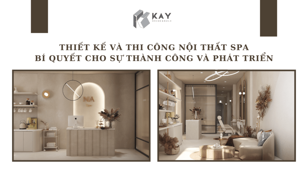 THIẾT KẾ VÀ THI CÔNG NỘI THẤT SPA BÍ QUYẾT CHO SỰ THÀNH CÔNG VÀ PHÁT TRIỂN