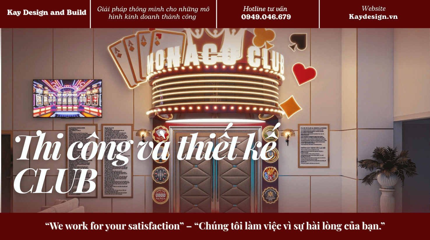 THIẾT KẾ VÀ THI CÔNG CLUB - Kay Design