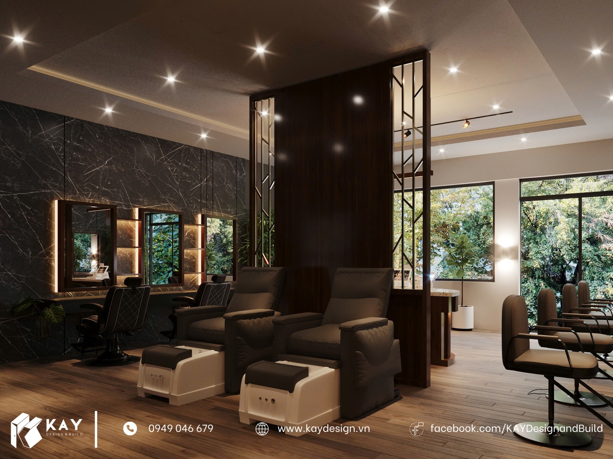 Thiết Kế & Thi Công Lanh Barber