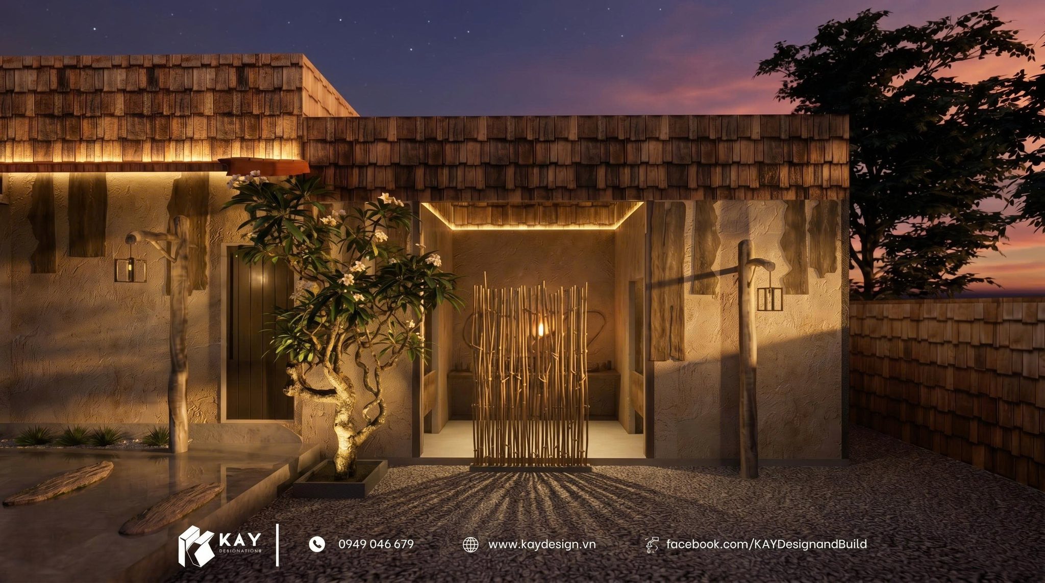 THIẾT KẾ THI CÔNG TIỆM NƯỚNG VIVU 3000M2