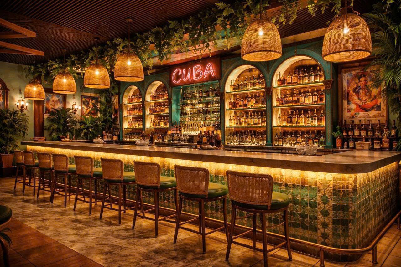 Thiết kế và thi công quán bar
