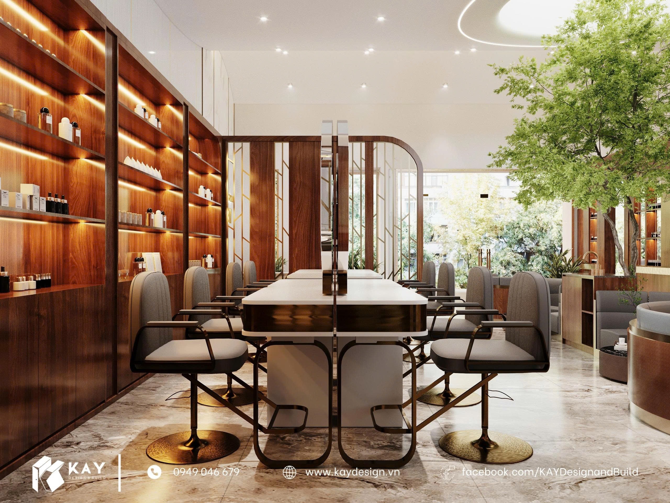 Dự án Salon tóc Biroen Chi nhánh Bà Rịa