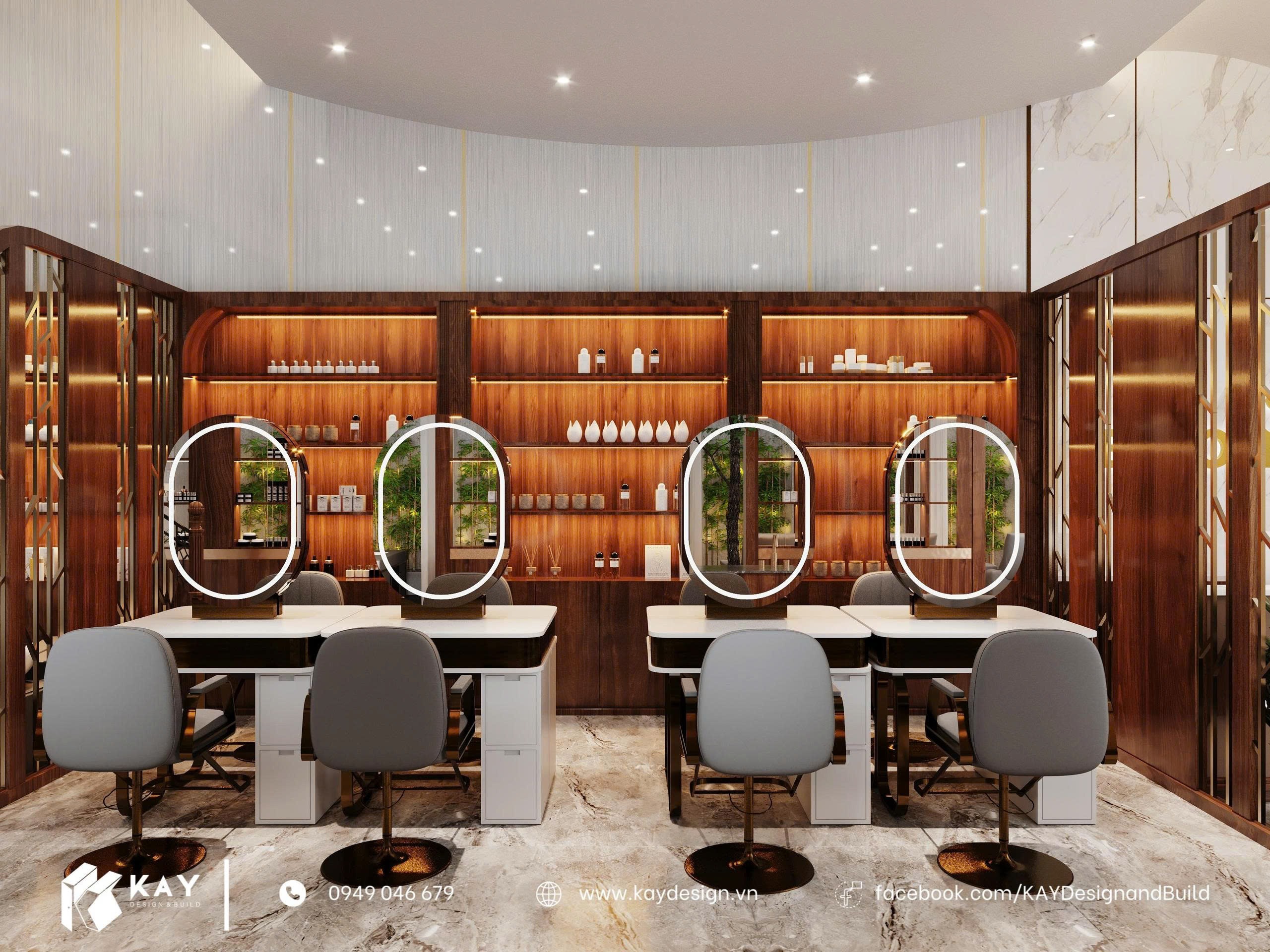Dự án Salon tóc Biroen Chi nhánh Bà Rịa