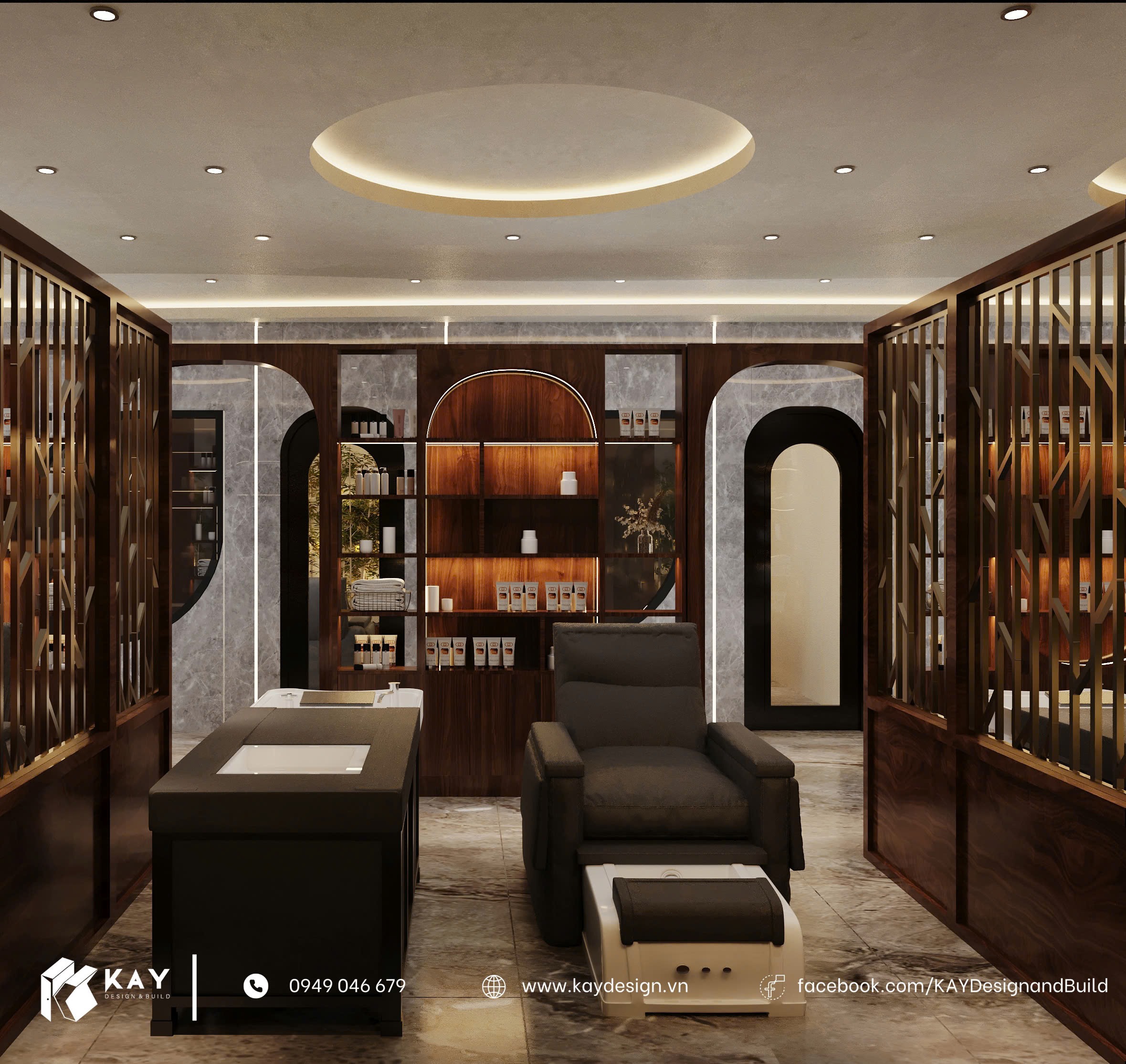 Dự án Salon tóc Biroen Chi nhánh Bà Rịa