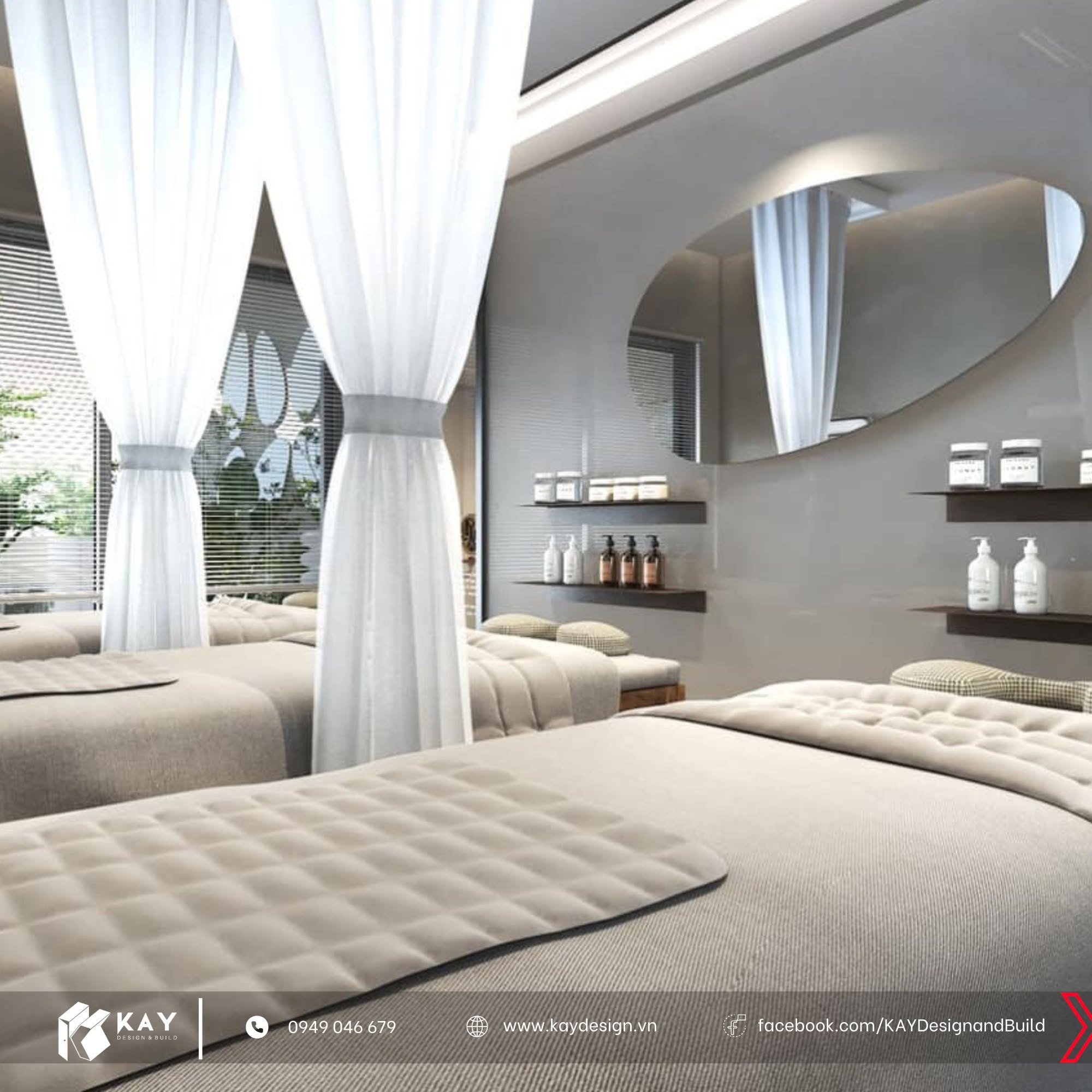THIẾT KẾ SPA CAO CẤP