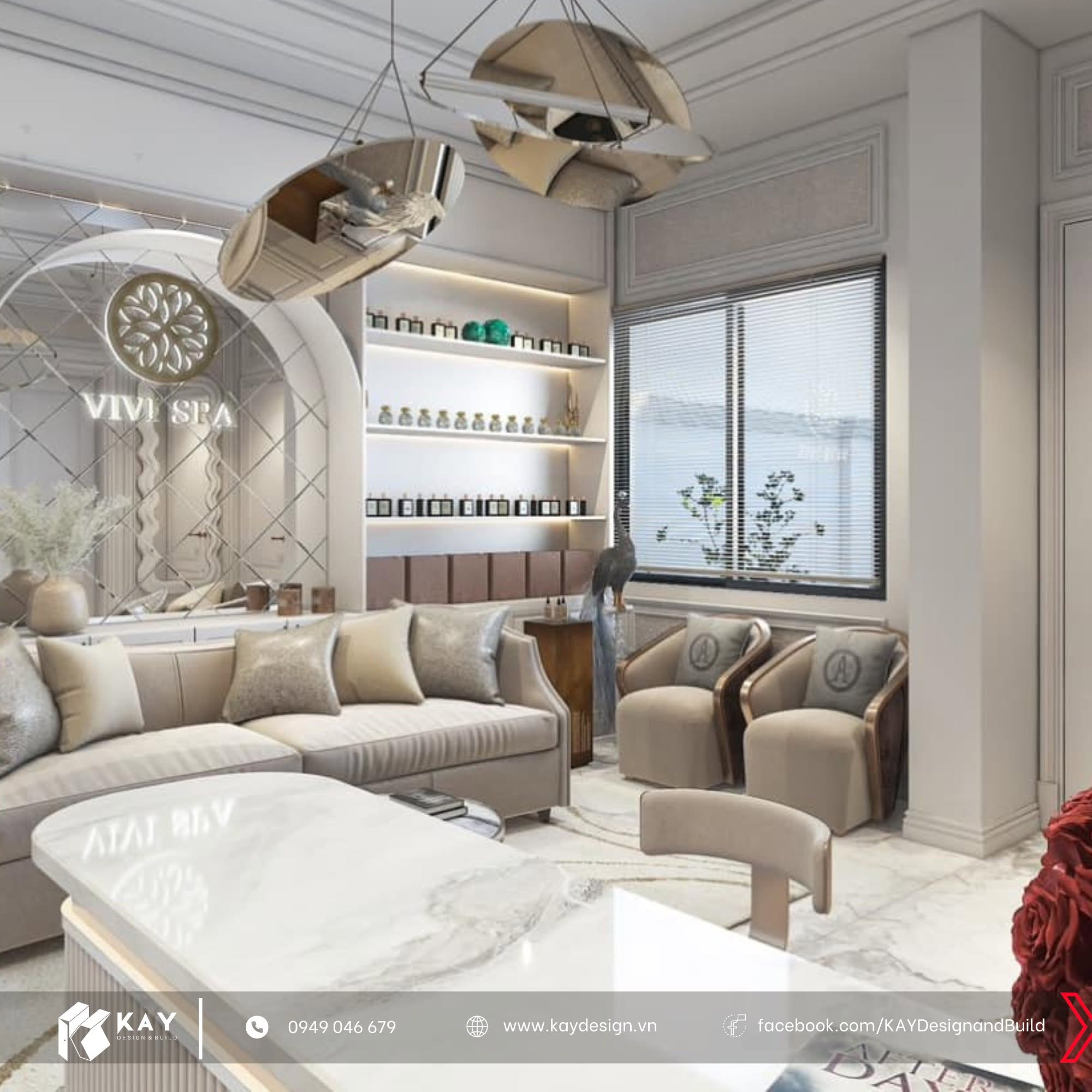 THIẾT KẾ SPA CAO CẤP