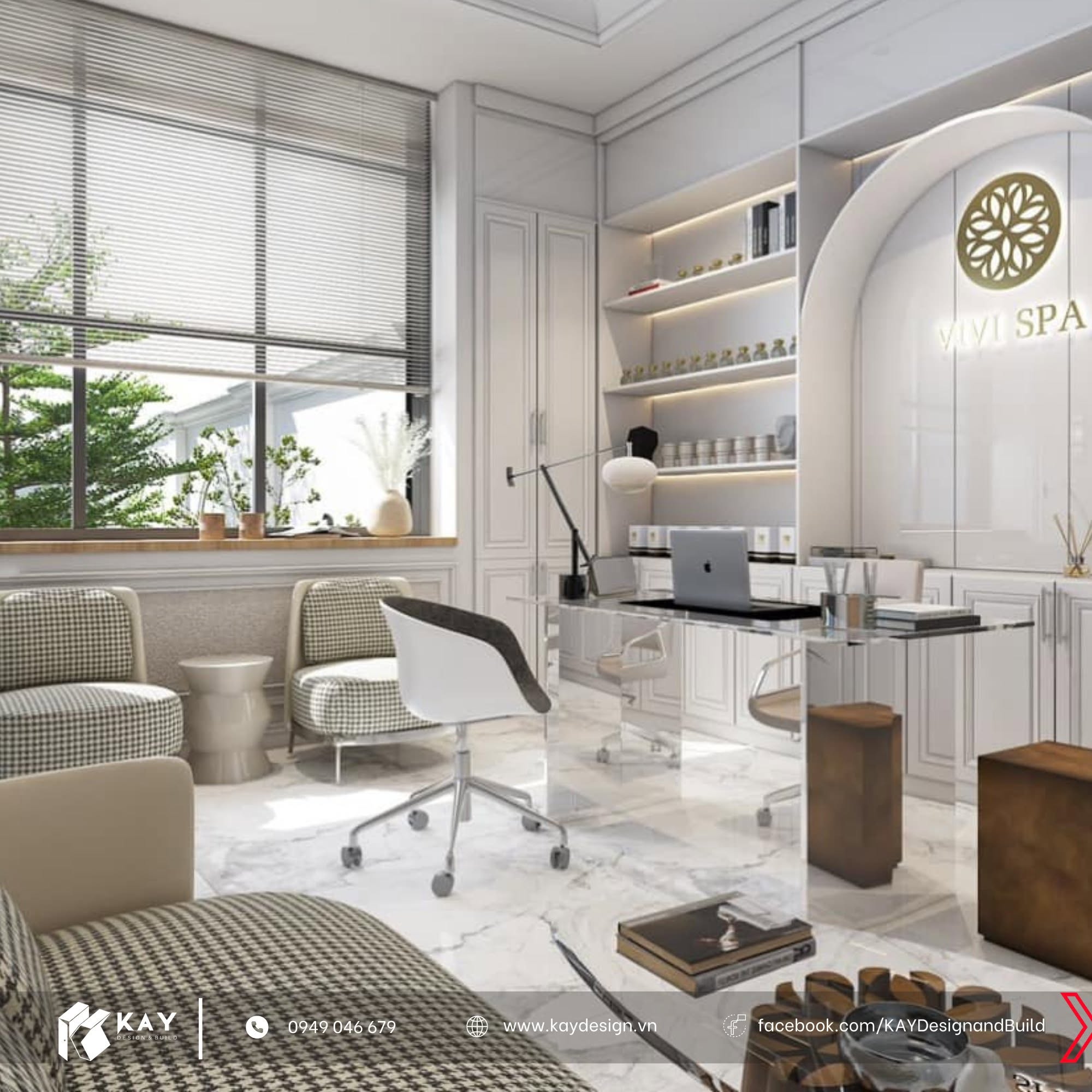 THIẾT KẾ SPA CAO CẤP