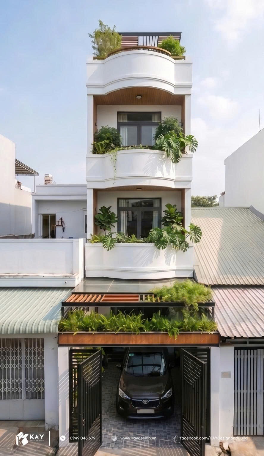 THIẾT KẾ NHÀ PHỐ HIỆN ĐẠI
