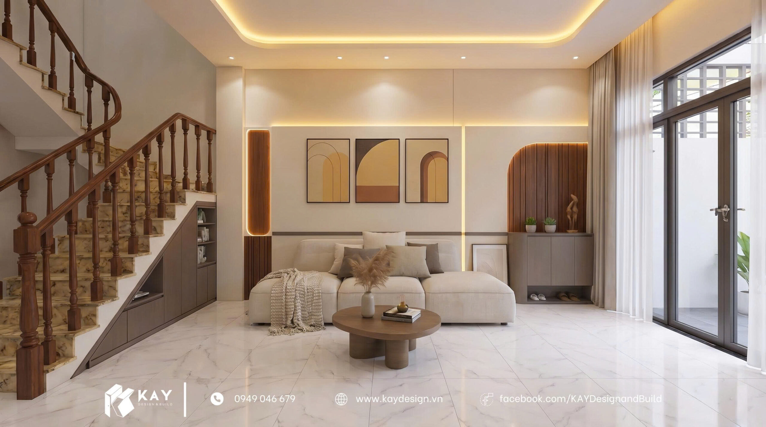 THIẾT KẾ NHÀ PHỐ HIỆN ĐẠI